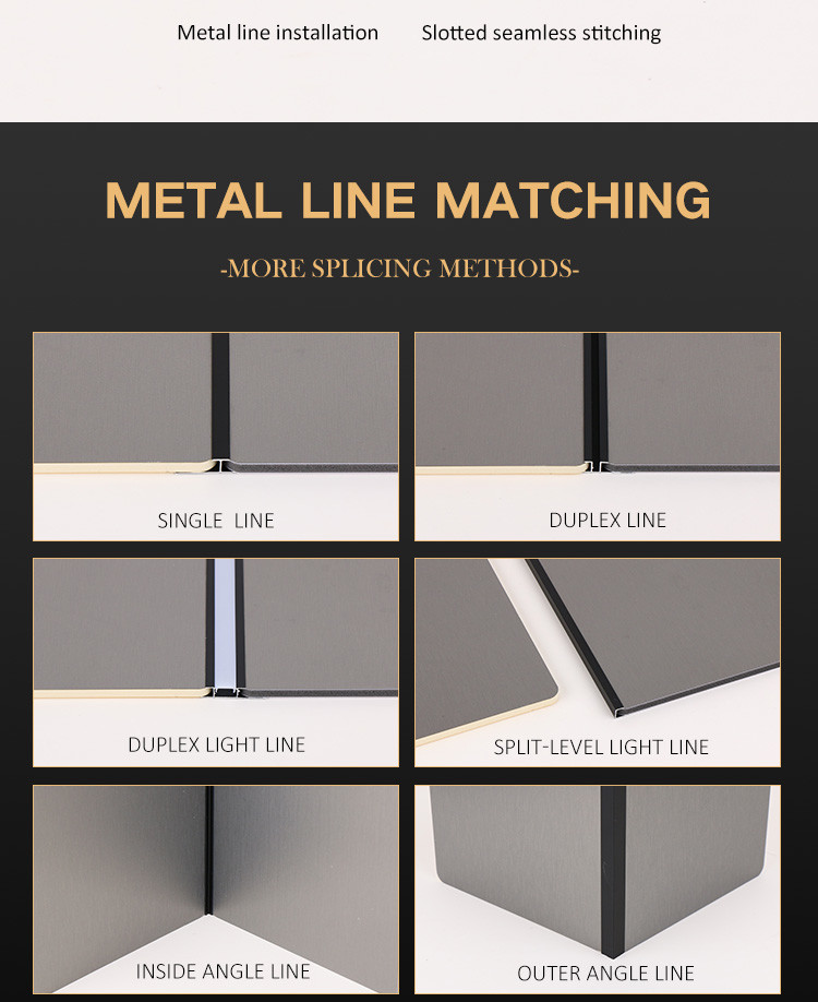 Fireproof Moisture Proof Metal Bamboo Charcoal Fiber Boards