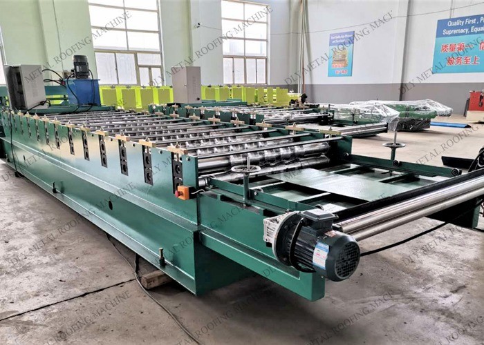5000kg Trapezoidal Roll Forming Machine 15kw Steel Roofing Machine