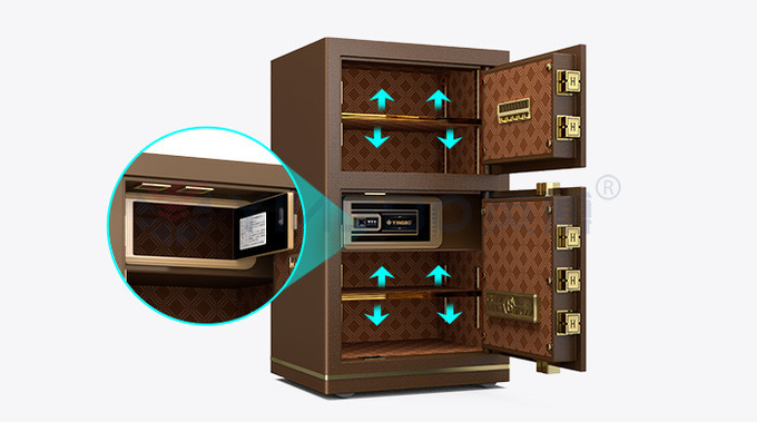 Dual Alarm Smart Electronic Digital Office Safe Box For Security H800mm