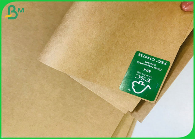 High Stiffness FSC Natural Craft Liner Board Paper 70*100cm Sheets OEM Service