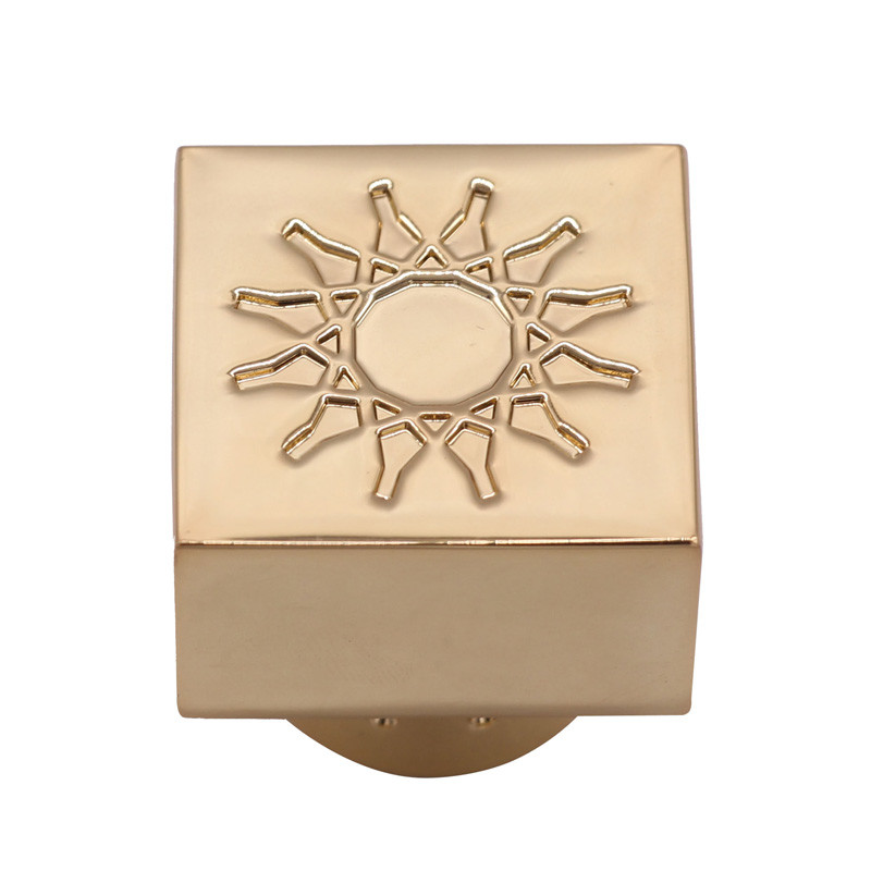 Hanging Plating Zinc Alloy Embossed Perfume Bottle Caps