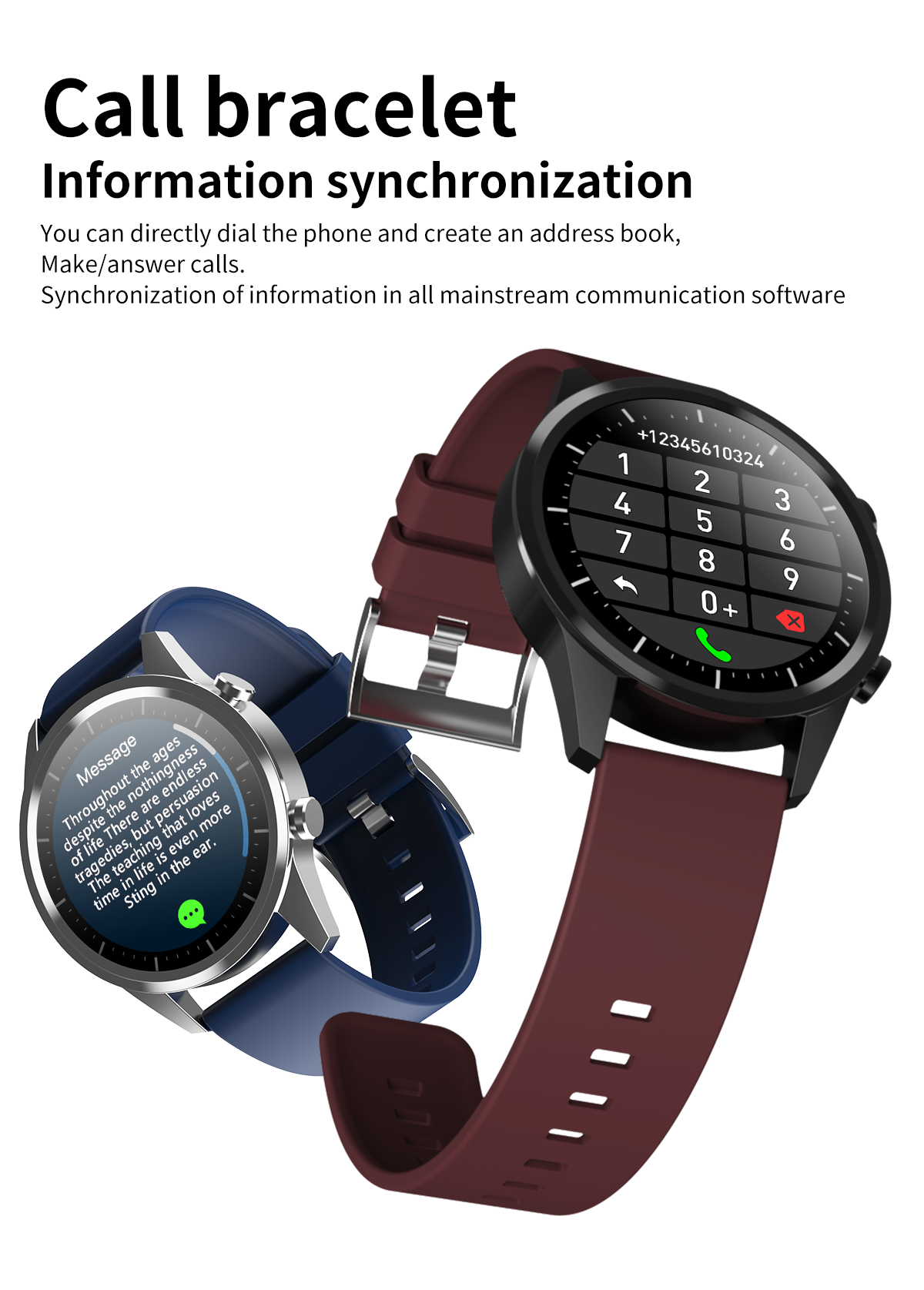 TFT F35 1.28inch Health Monitoring Smartwatch Sport Fitness Bands
