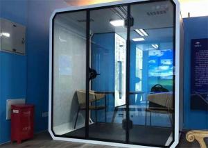  Sound Insulation Acoustic Meeting Pods , Movable Meeting Booth Pods Manufactures