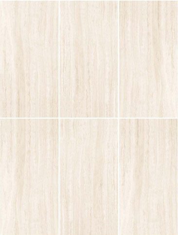 Matte Finish 60x120cm Travertine Stone Beige Scratch-Resistant Exterior Curtain Wall Porcelain Tile For Square