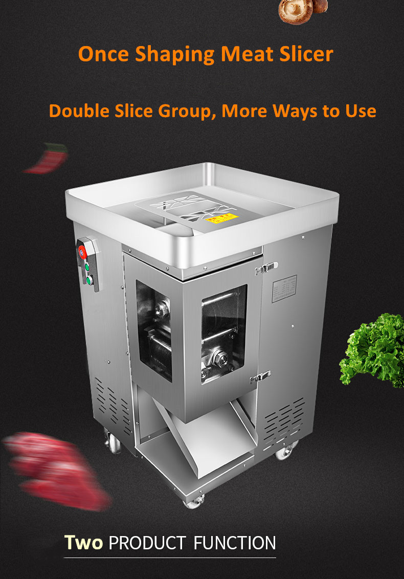 Professional Automatic Chicken Wing Meat Cutting Frozen Fish Fillet Machine With Ce Certificate