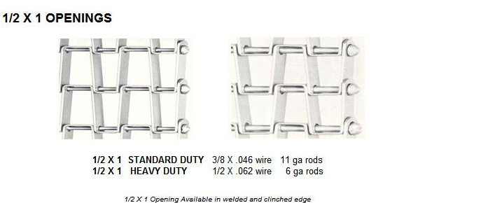 Universal Weave Metal Conveyor Belts Transmission Chain Edge Anti Corrosion