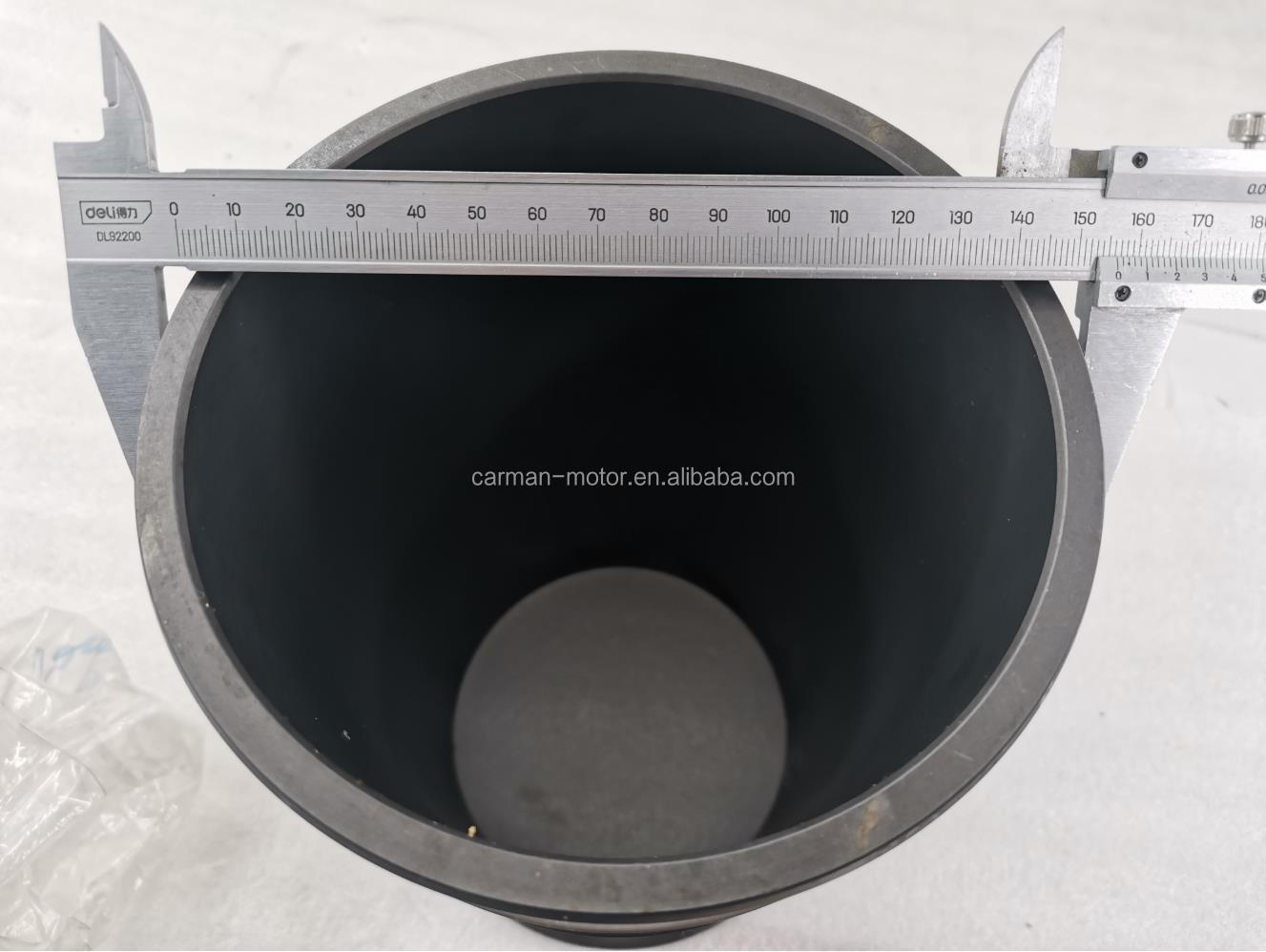 Black Cummins QST30 Engine Cylinder Liner Cylinder Sleeve OE NO. 3092718 4309331 3092567 for Construction Machinery Parts
