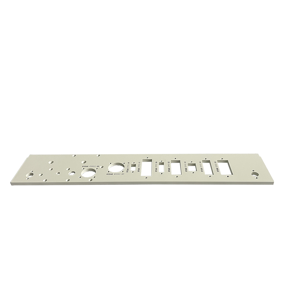 Online Custom Aluminum Sheet Metal Fabrication Panel Anode Sandblasting Stamping Motor Spare Parts