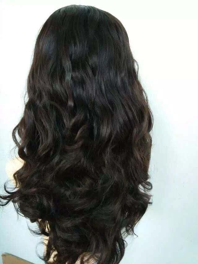 12 Inches High Quality Natural Color Brazilian Virgin Human Hair Jewish Wigs with Multi- Directional
