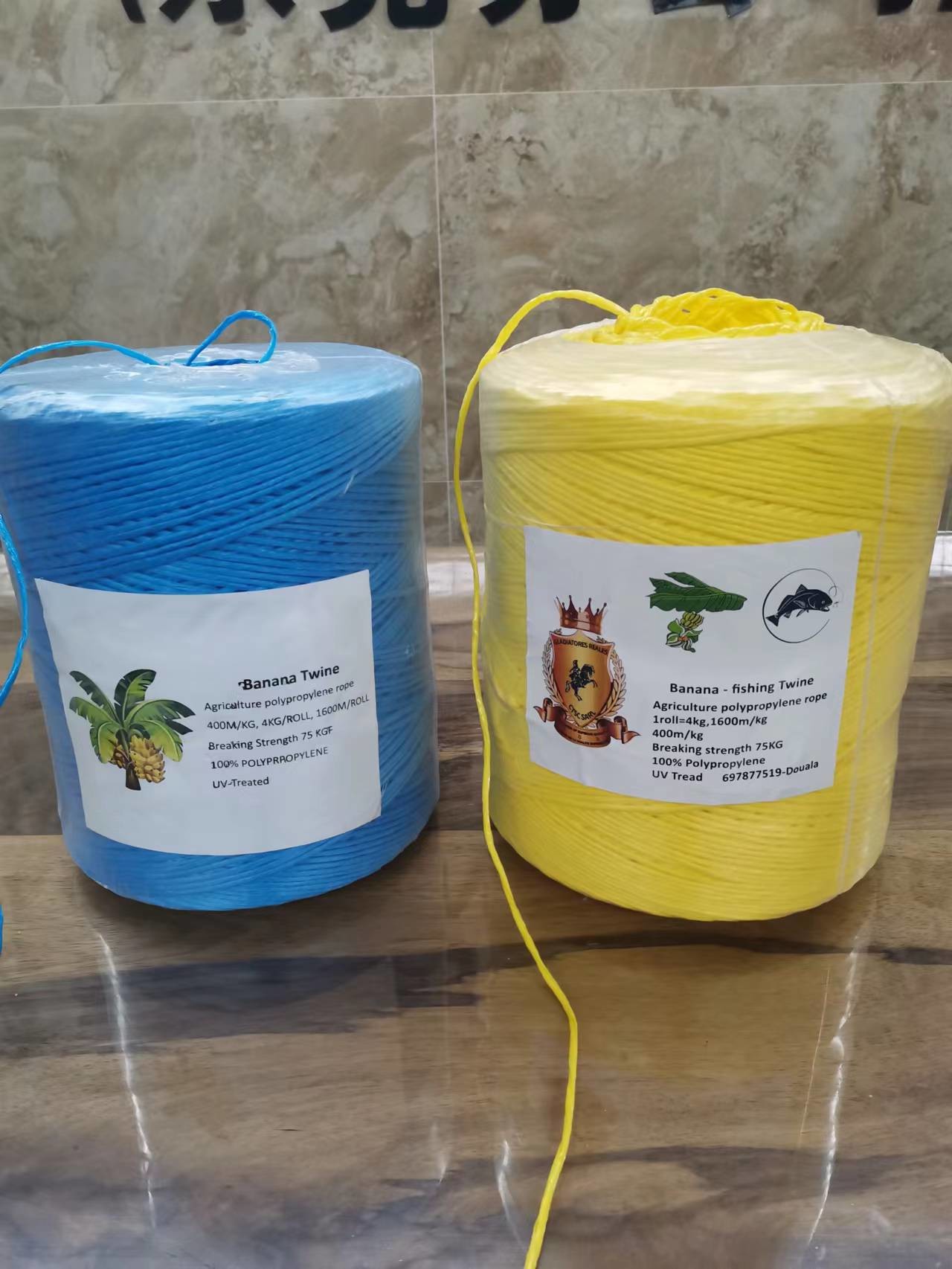 Uv Treated Agriculture Twisted Twine , 1.5-3mm 4-5kg/Roll Banana Baler Twine