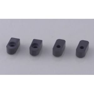 China Rectangular Silicon Carbide Ceramic Structural Block (With Central Through Hole) on sale