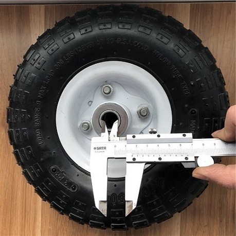 350 4 White Rim Sack Barrow Wheel 10 Inch Rubber Wheelbarrow Wheels For Trolleys