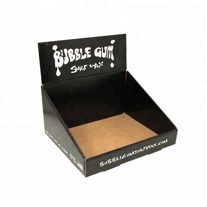 Foldable Corrugated Cardboard Product Displays , Cardboard Counter Display Boxes
