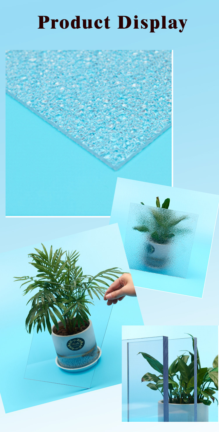 300x300mm Prismatic Light Diffusing Polycarbonate Sheet Plastic