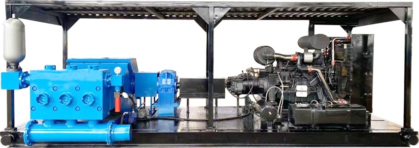 2200Hp Reciprocating Mud Pump For HDD Mud Recycling System