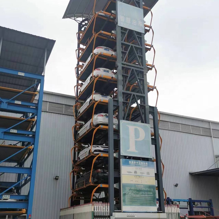 3000KGS Loading Capacity Vertical Rotary Parking System AC 3p For 20 Cars