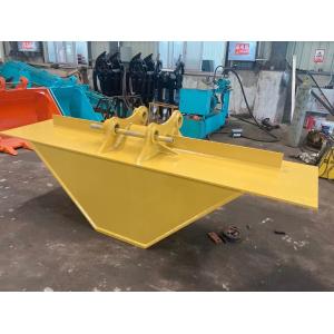 Q355B NM400 Excavator V Ditching Bucket Trapezoid Shape 1.1cbm Capacity