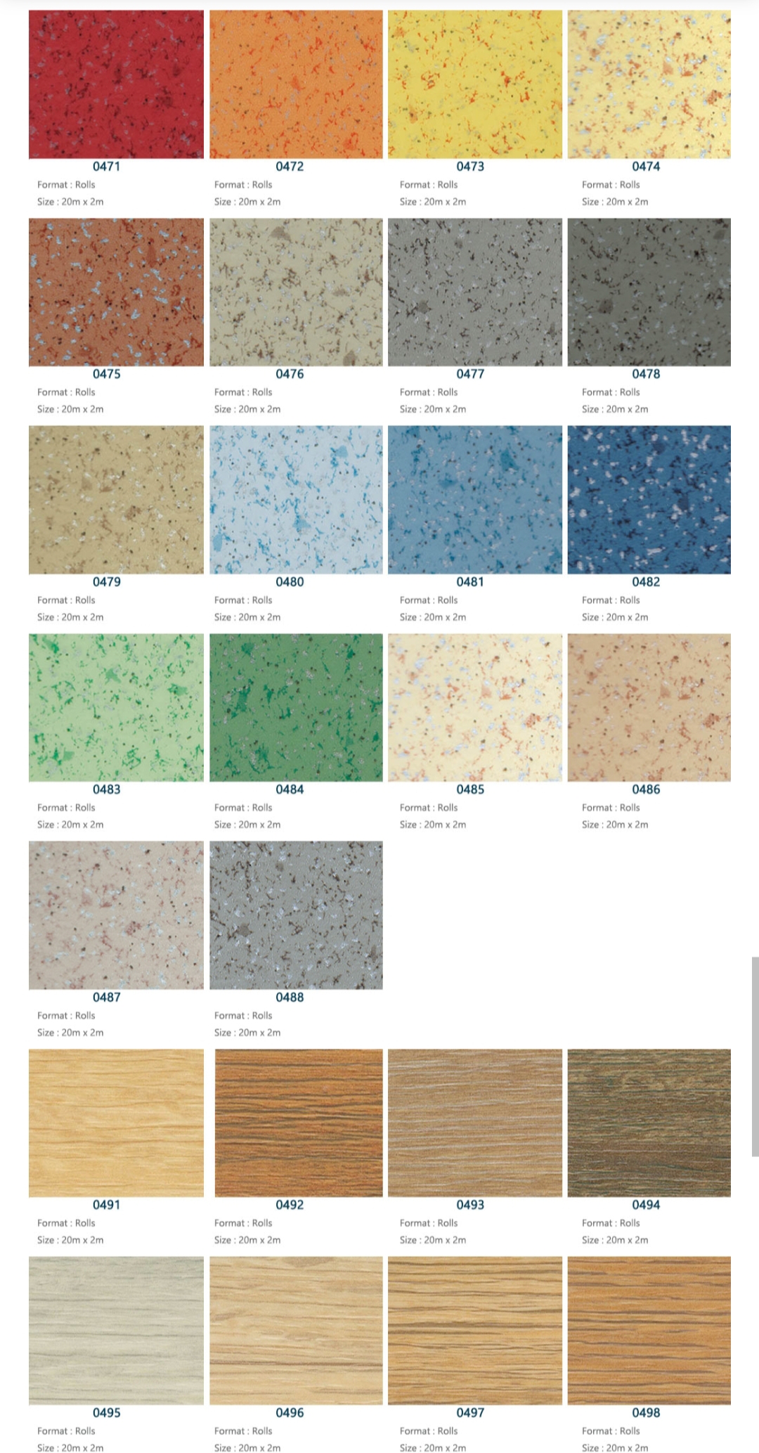 5 Layer PVC Vinyl Flooring Sheet Fire Resistant Heterogeneous Flooring