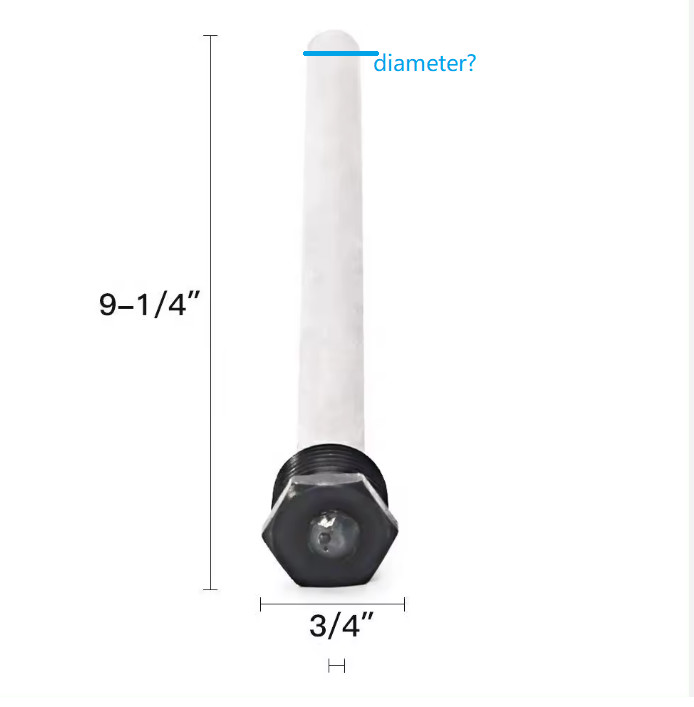 Magnesium Anode Rods For Water Heater Water Boilers Tanks