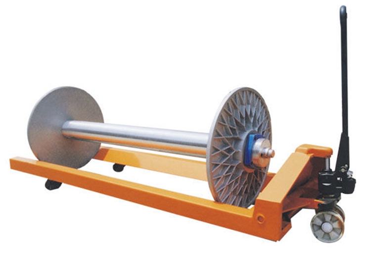 Transportation Hydraulic Beam Trolley Fabric Roll Hydraulic Trolley Warp Beam Truck