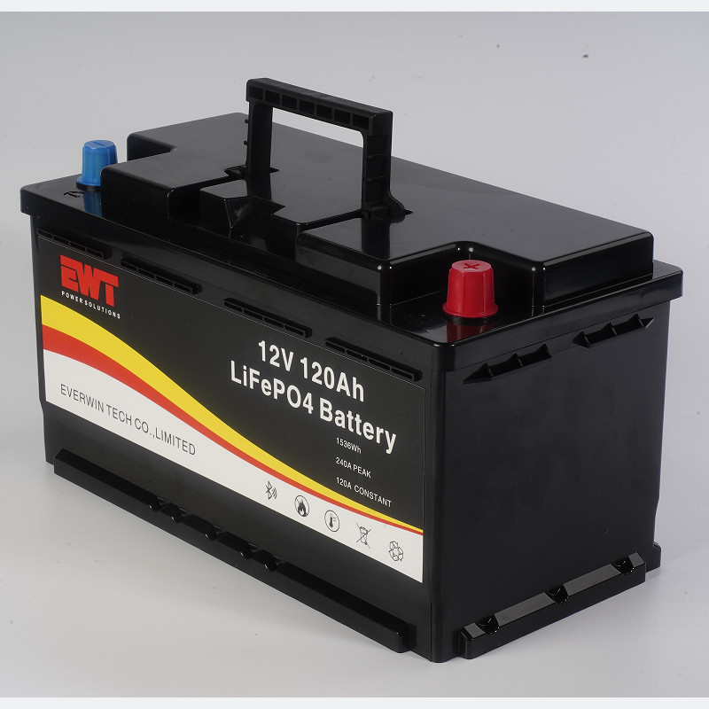 Wide Operating Temperature Range Lifepo4 Energy Storage Battery with 12V 120Ah Capacity