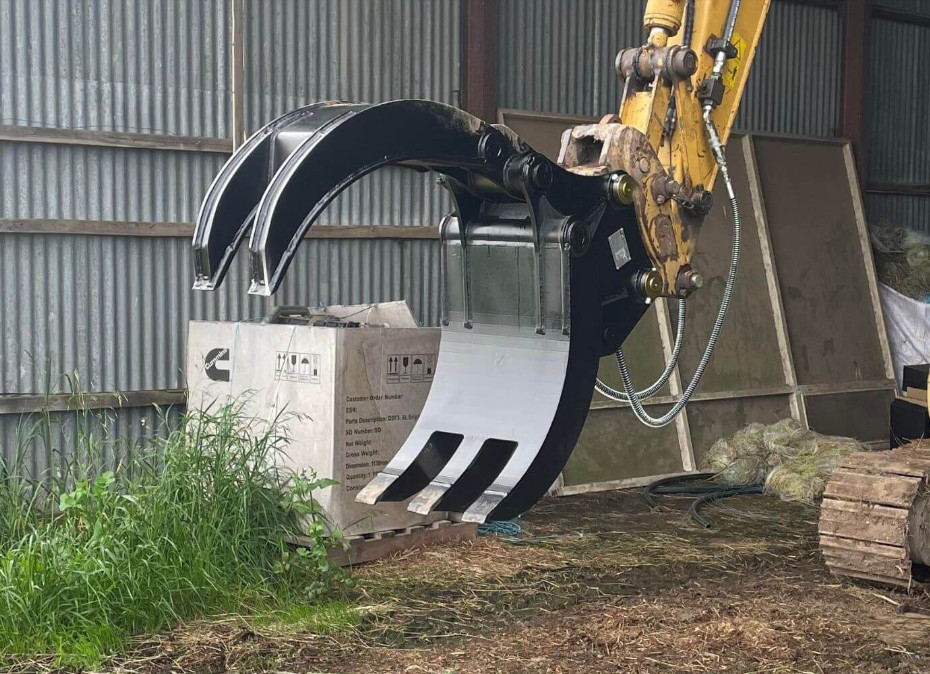 Impact Mechanical Grab Customized Different Size To Suit CAT312
