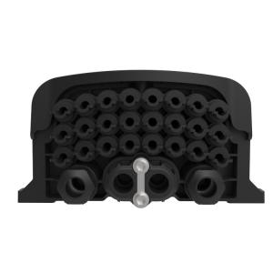 GFS-24QX Fiber Distribution Box  IP68 378*255*116mm max 72cores 24 household  aerial/wall/pole-mounted