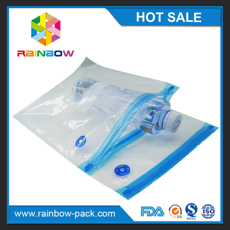 custom food grade resealable smell proof vacuum sealed zipper bag with valve and double zipper reusable folding bags