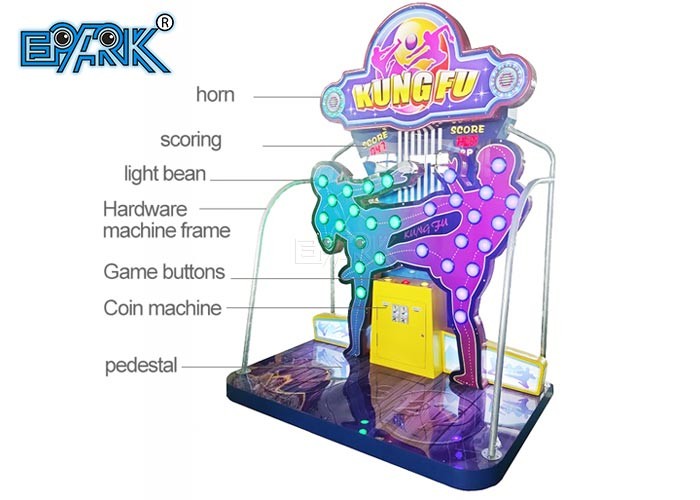 Kungfu Arcade Ticket Lottery Redemption Prize Game Machine Hit Bean Game Machines