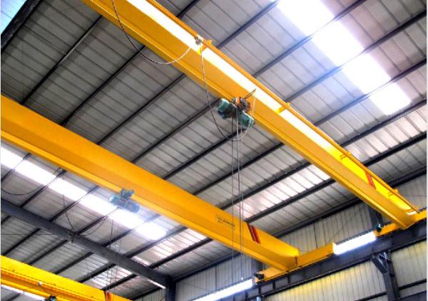5t Span 7.5m Single Girder Overhead Crane Free Standing Overhead Travelling