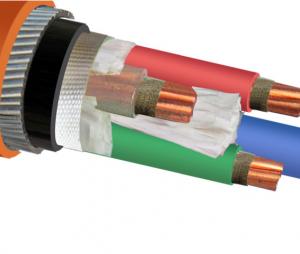  IEC 60502 IEC 60228 Copper Wire Cable / Armored Electrical Power Cable Manufactures