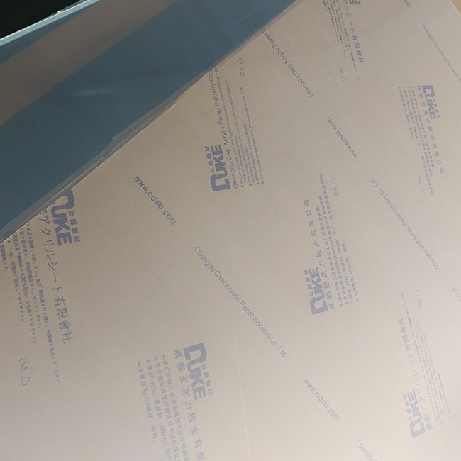 Transparent PMMA Plexi Glass Sheet Lighting Clear Acrylic Sheet Board 3mm
