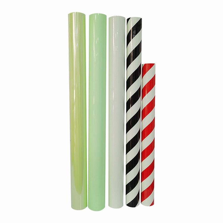 Green Luminescent Self Glow In The Dark Vinyl Adhesive Film For Emergency Signage