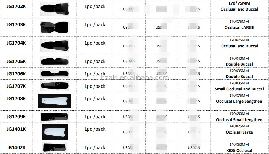 Dental Contrast Photo Black Background Silicone Sealed Soft Contrastor for Orthodontic Dental Teeth Shelf Life 2 years