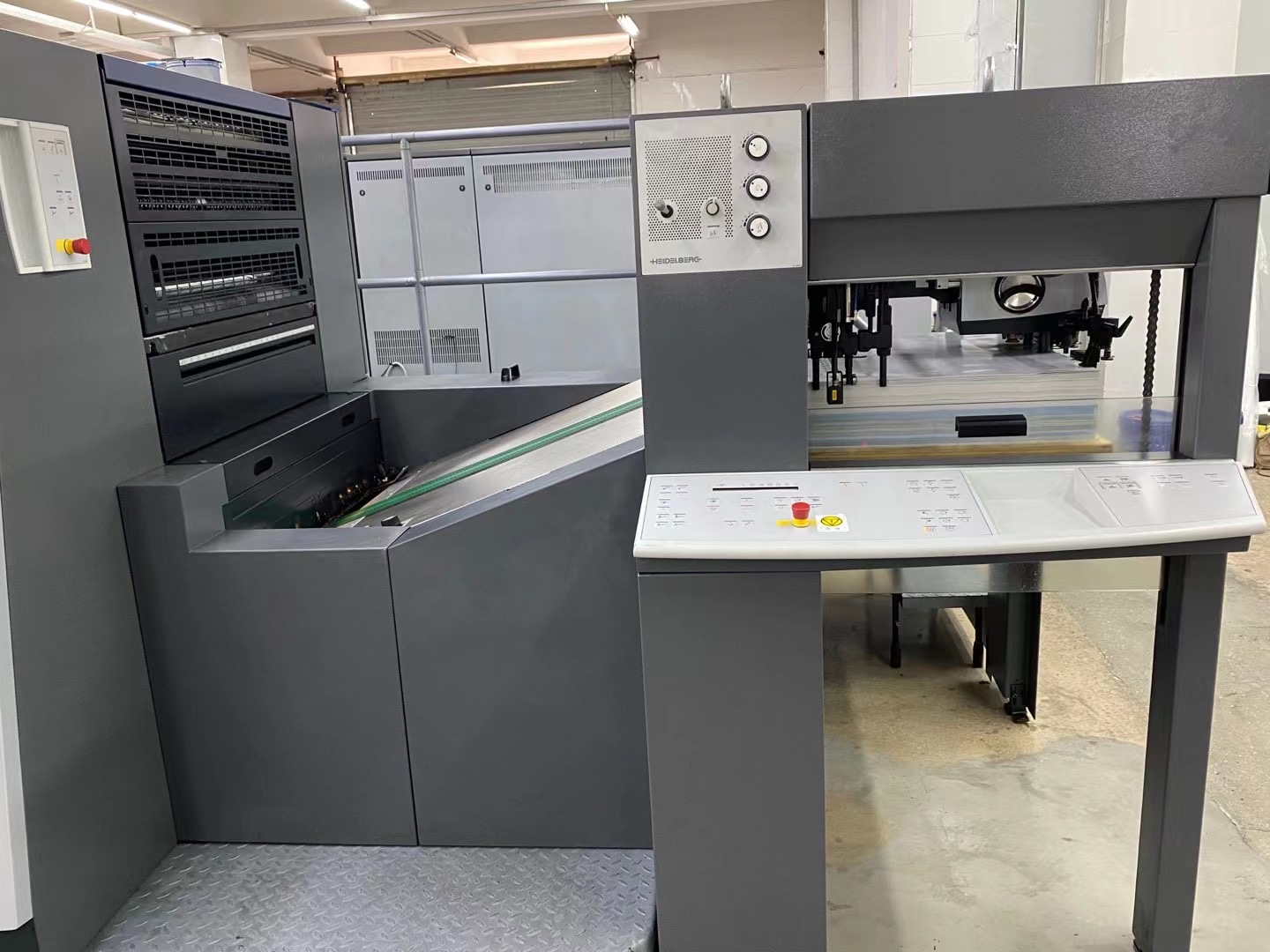 Germany XL75-5 Heidelberg Printing Press Machine Original Press Parts 100000 KG For Screen Printer