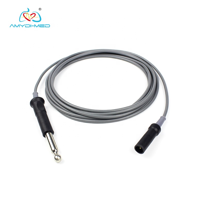 Class I Electrosurgical Cables Silicone Monopolar Cable With Berchtold Martin And ERBE