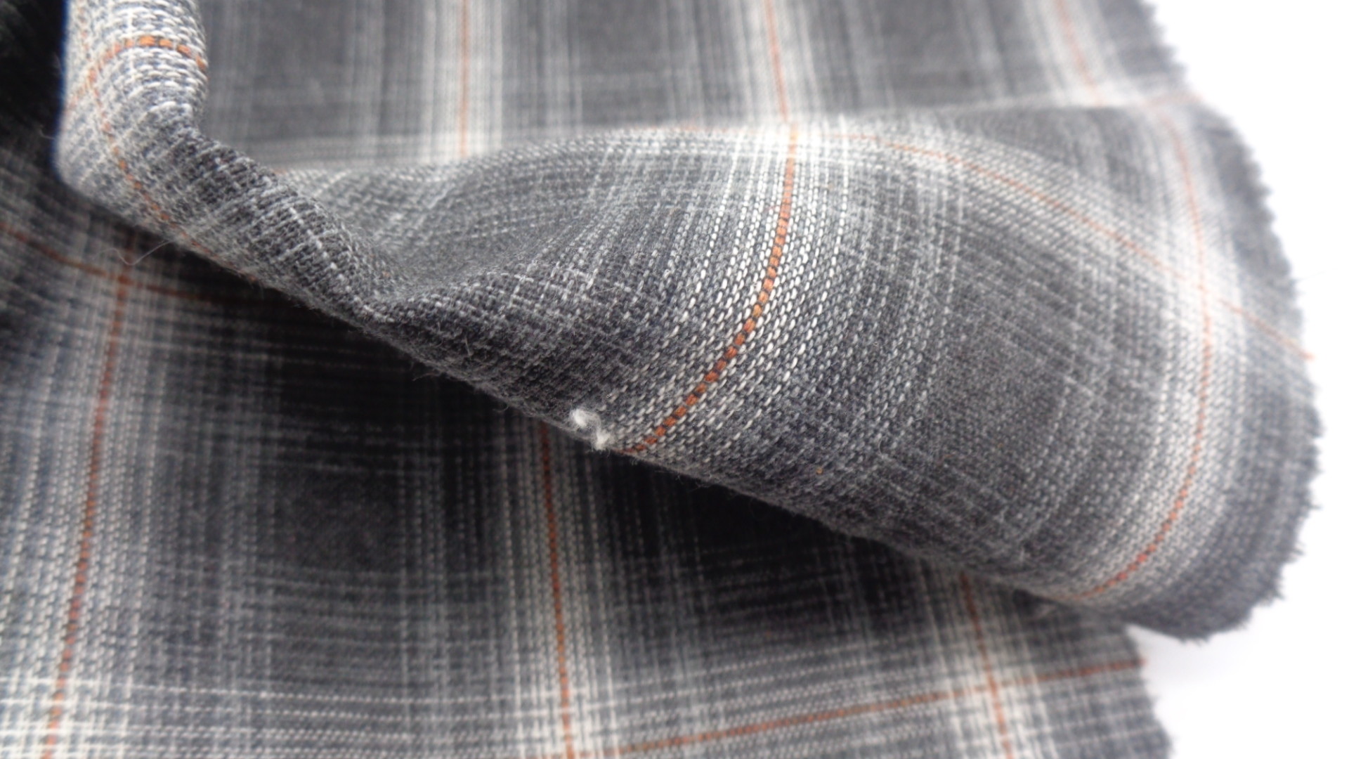 100% Cotton Yarn Dyed Casual Shirt Washed Plaid Fabric 120g 150 Cm