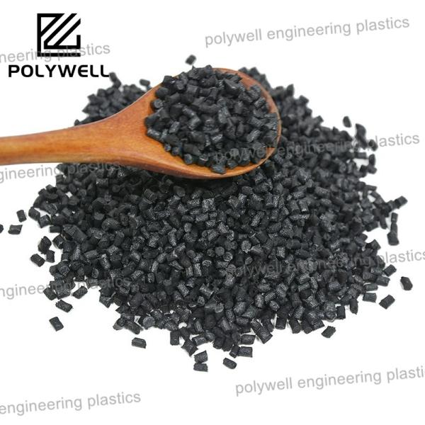 Black Nylon 66 GF25 Granules Produce Heat Insulation Strips Thermal Break