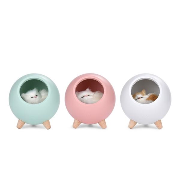 Atmosphere Touch Induction Dimming Children Table Lamp USB Charging Cartoon LED