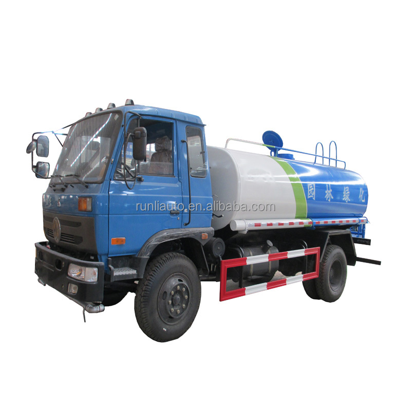 Dongfeng 4x2 10cbm Watering Truck 10cbm Water Vehicle 10cbm Water Tanker Truck