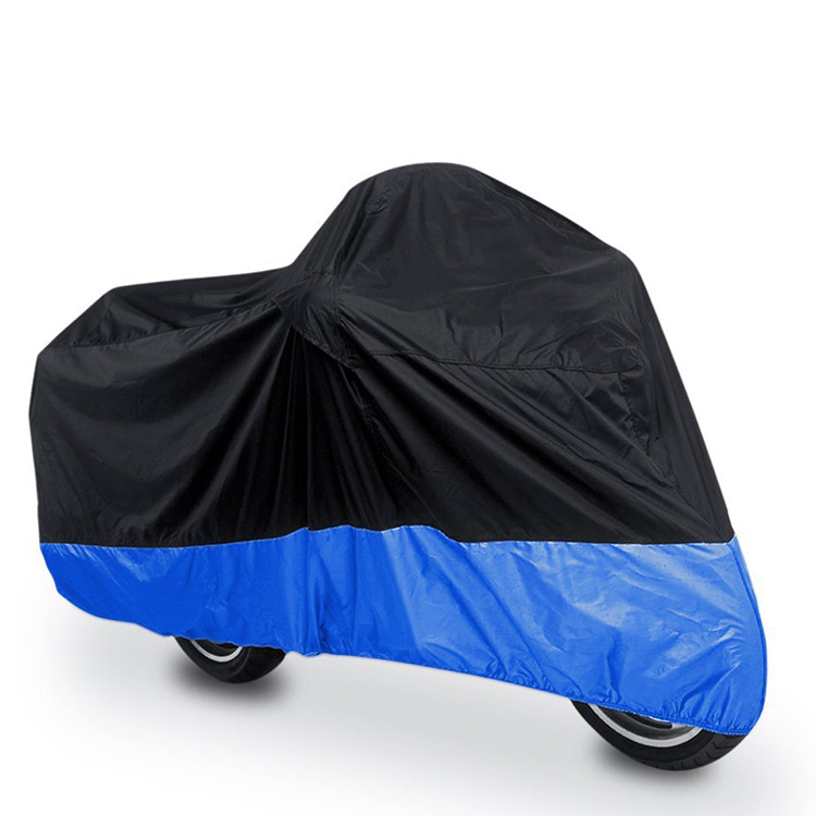 Cruiser Motorcycle Rain Cover , Stretch Large Motorcycle Cover Cotton Lined