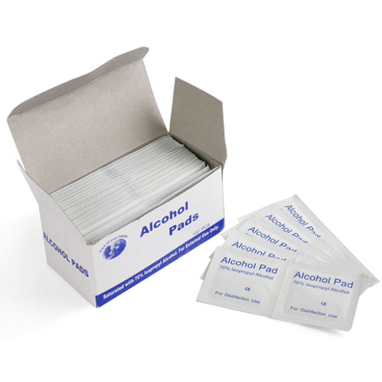 AntiBacterial 75% Alcohol Wet Wipes Disposable Non Woven CE / ISO Certificate