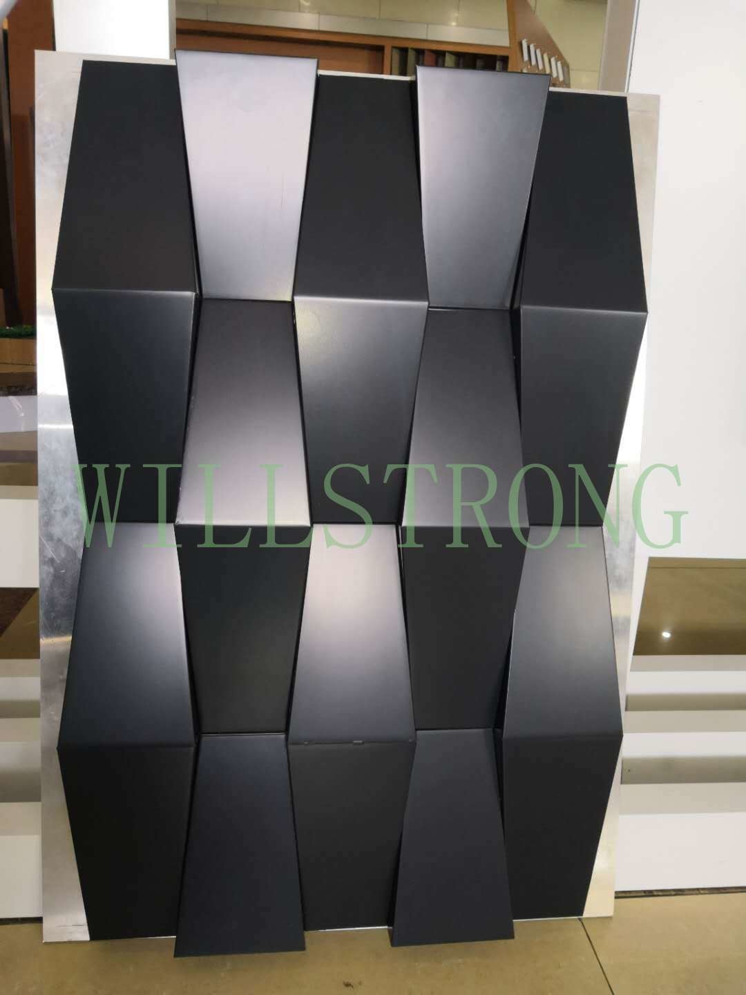 Light Weight 3D Cladding Panels With Or Without Perforated ACP / Aluminum Composite Panel