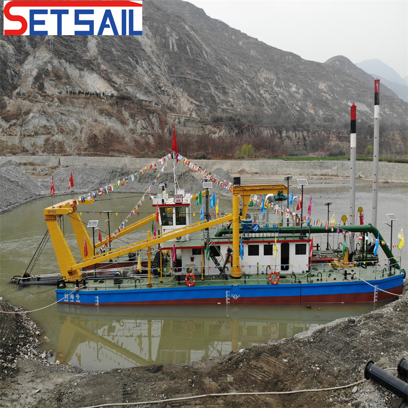 Spud Carrier Technology Mini Gold Dredge Sand Mining Equipment