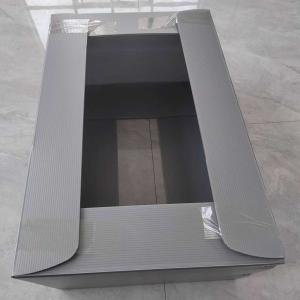 Waterproof Reusable Plastic Crates Lightweight Warehouse Storage Boxes Stackable