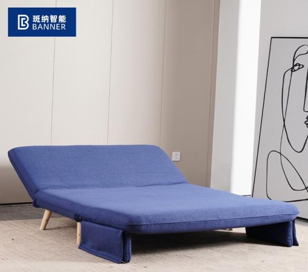 BN Recliner Technology Cloth Sofa Bed Dual-Purpose Foldable Double Living Room