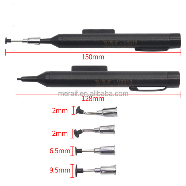 Wholesale LP-200 Vacuum Suction Pen Tools Header Vacuum Suction Pen Tweezers Pick Up Tools Mini Vacuum Suction Pen