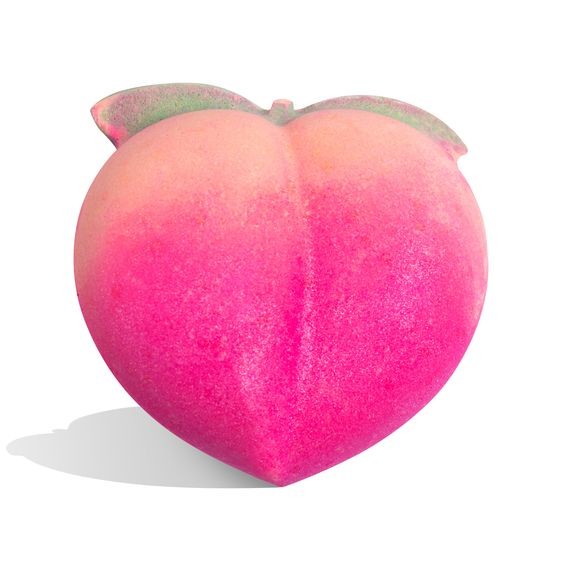 BSCI Peach Custom Bath Bombs To Misturing Skin Exfoliating
