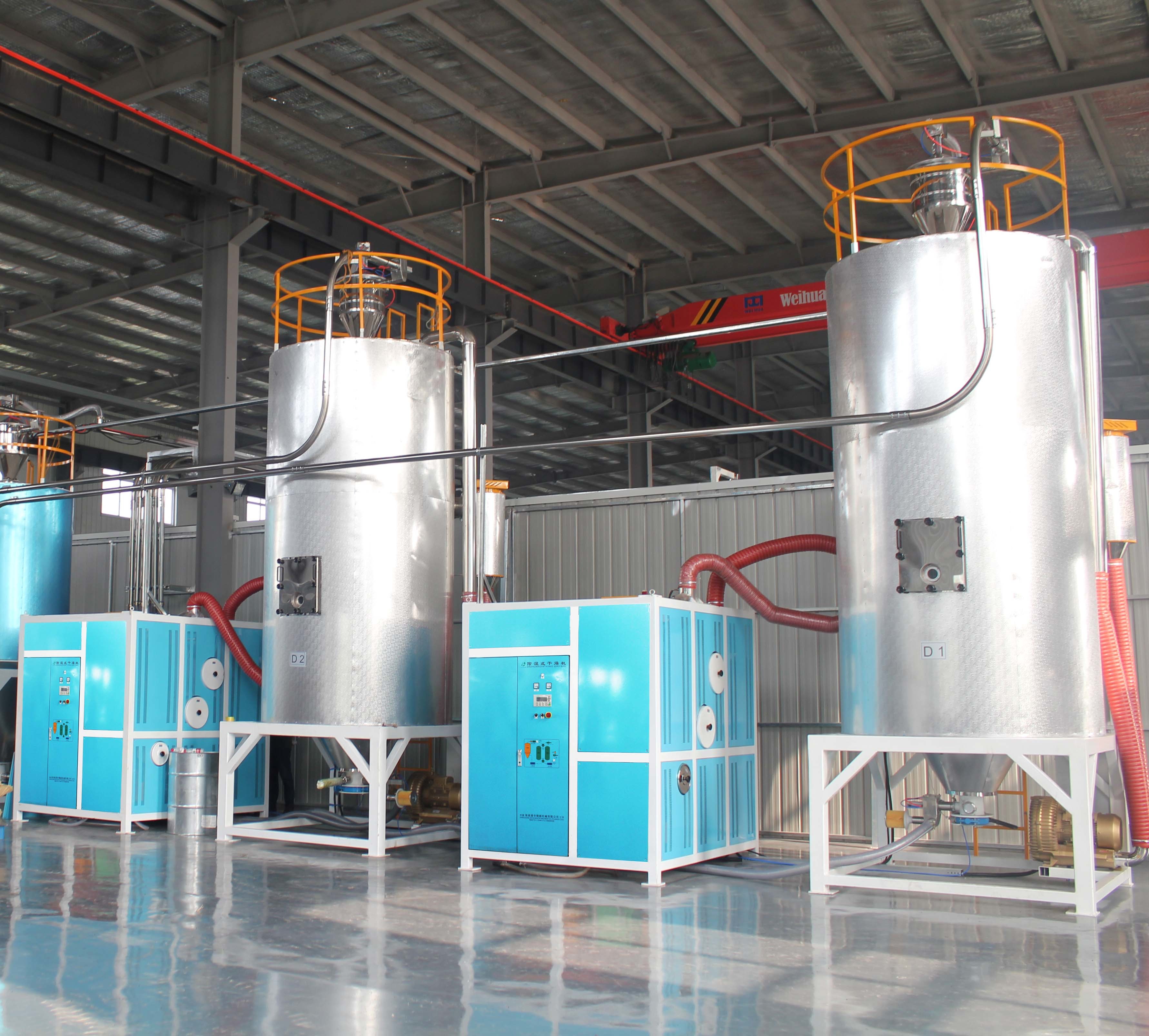 Dehumidifying Honeycomb Dryer 304 Stainless Steel Material Manual Installation