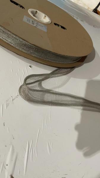 Flexible Silver Fiber Conductive Cloth Tape Electrically Conductive Cloth